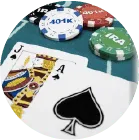 21點為撲克牌遊戲之一